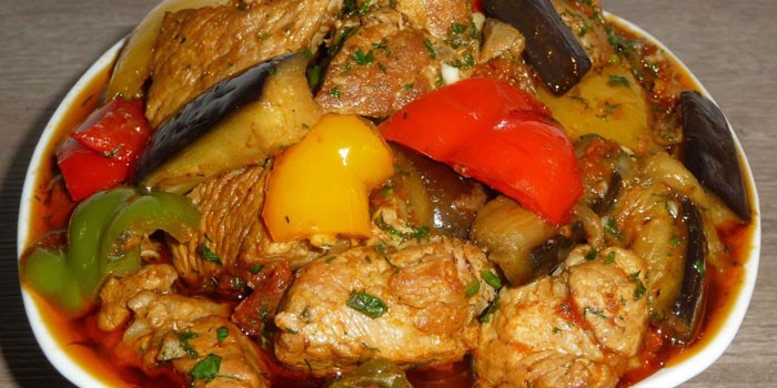 Баклажаны с мясом - пошаговые рецепты приготовления тушенных, запеченных или жареных блюд