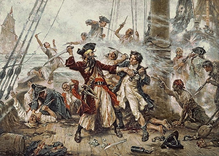 Что изображали пираты на своих флагах 