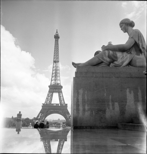 Фото Парижа, сделанные в 1952-1961 гг. 