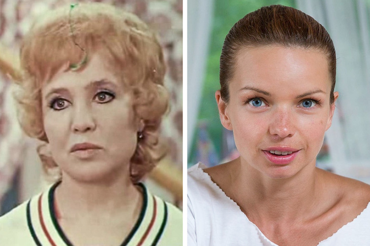 Как выглядели в одном и том же возрасте современные и советские знаменитости 
