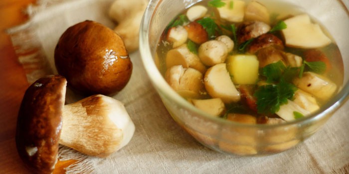 Суп из белых грибов - как приготовить из свежих, сушенных и замороженных по рецептам с фото