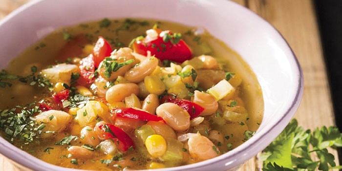 Суп из фасоли - как приготовить по пошаговым рецептам из консервированных, свежих или сухих бобов