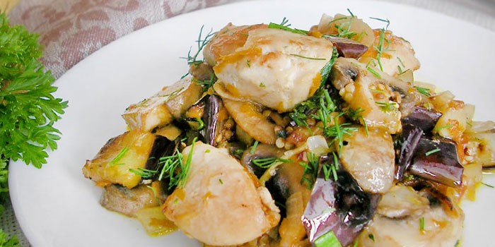 Овощное рагу с курицей - как приготовить на сковороде, в мультиварке или духовке по рецептам с фото