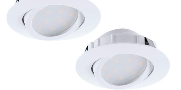 Точечные светильники для натяжных потолков - обзор светодиодных, галогенных и с лампами накаливания